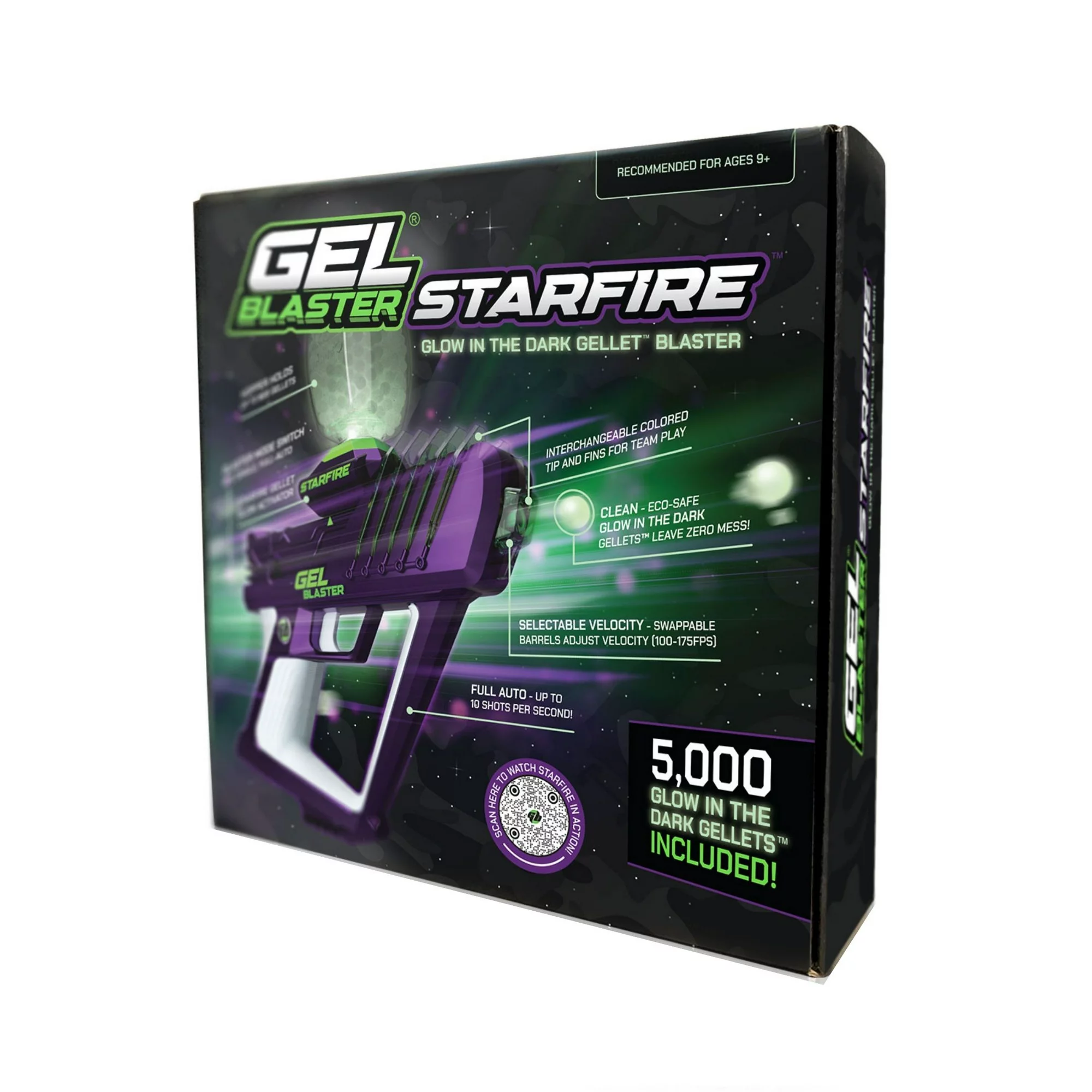 5000 Gel blaster starfire Glow-In-The-Dark Gellets system